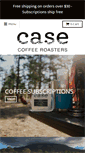 Mobile Screenshot of casecoffeeroasters.com